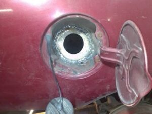 Ремонт горловины бензобака ++